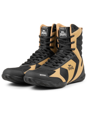 Боксерки Lonsdale Heskin 9 черн/золот/бел.